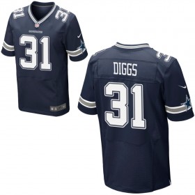 Mens Dallas Cowboys Nike Navy Blue Elite Jersey DIGGS#31