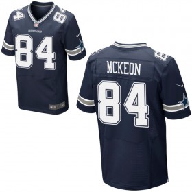 Mens Dallas Cowboys Nike Navy Blue Elite Jersey MCKEON#84