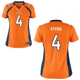 Women's Denver Broncos Nike Orange Game Jersey RYPIEN#4