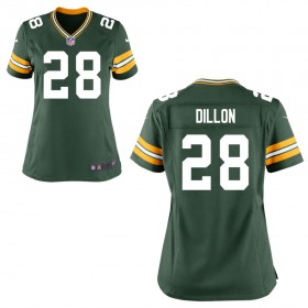 Women's Green Bay Packers Nike Green Game Jersey DILLON#28