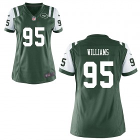 Women's New York Jets Nike Green Game Jersey WILLIAMS#95