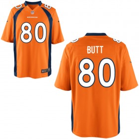 Youth Denver Broncos Nike Orange Game Jersey BUTT#80