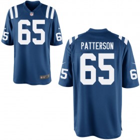 Youth Indianapolis Colts Nike Royal Game Jersey PATTERSON#65