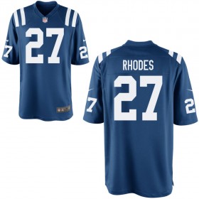 Youth Indianapolis Colts Nike Royal Game Jersey RHODES#27