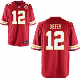 Youth Kansas City Chiefs Nike Red Game Jersey DIETER#12