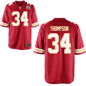 Youth Kansas City Chiefs Nike Red Game Jersey THOMPSON#34