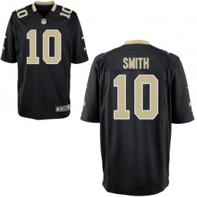 Youth New Orleans Saints Nike Black Game Jersey SMITH#10