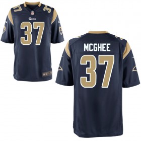 Youth Los Angeles Rams Nike Navy Game Jersey MCGHEE#37