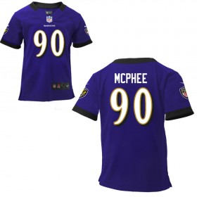 Nike Baltimore Ravens Infant Game Team Color Jersey MCPHEE#90