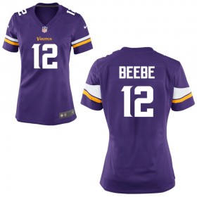Women's Minnesota Vikings Nike Purple Game Jersey BEEBE#12