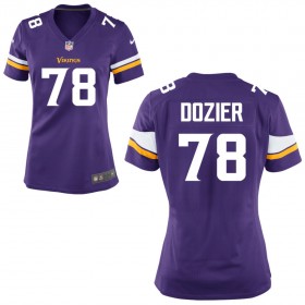 Women's Minnesota Vikings Nike Purple Game Jersey DOZIER#78
