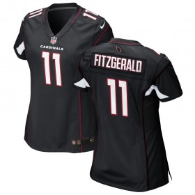 Women's Arizona Cardinals Nike Black Game Jersey FITZGERALD#11