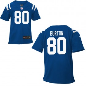 Toddler Indianapolis Colts Nike Royal Team Color Game Jersey BURTON#80
