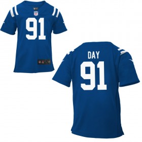 Toddler Indianapolis Colts Nike Royal Team Color Game Jersey DAY#91