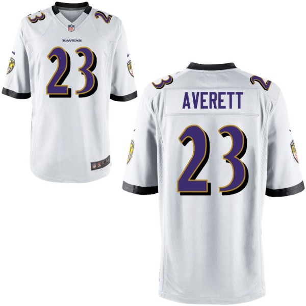 Nike Baltimore Ravens Youth Game Jersey AVERETT#23