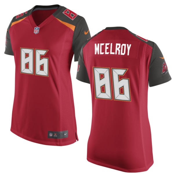 Women's Tampa Bay Buccaneers Nike Red Game Jersey MCELROY#86